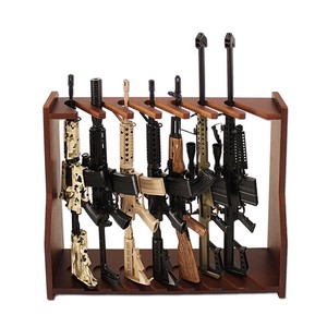 AR15 armée série jouet pistolets chèvre modèle Pistola Miniature chèvre noir bricolage métal jouet <span class=keywords><strong>militaire</strong></span> métal jouet pistolet modèle - Product Image 1