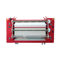 Machine de transfert thermique automatique pour tissus textiles, calandre à rouleaux pour impression par transfert