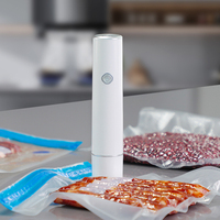 Machine de mise sous vide portable QH-H20, mini, 65 kPa, sans fil, alimentée par USB et batterie, rechargeable, pour aliments