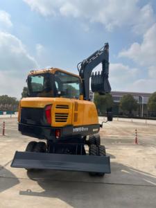 รถขุดขนาดเล็กแบบมีล้อ 6 ตัน ขนาดบุ้งกี๋ 0.21 คิว รุ่น HW65A HW60ECO พร้อมอุปกรณ์เสริม มีสินค้าในสต็อก - Product Image 3