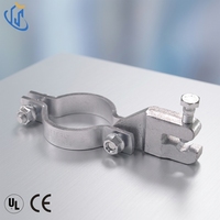 Support de suspension en boucle UTT20Q en acier au carbone pour la retenue sismique des conduites d'eau CVC dans les projets de bâtiments commerciaux