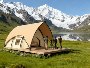 Outdoor Camping <b>Tents</b> Double Four-season 5x7m Windproof Rainproof Breathable UV Protection High-end <b>Large</b>-scale Manufacturer - Product Image 3
