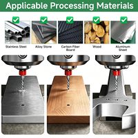 Juego de Micro Brocas de Carburo de Tungsteno con Ranura Espiral, Mini Brocas para Herramienta Rotatoria, Grabado CNC de PCB, Kit de 0.1mm-3mm