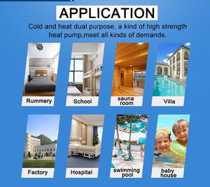 Hot Bán Tùy Chỉnh Thiết Kế A +++ R32 Hồ Bơi Hệ Thống Sưởi Ấm Bơm Nhiệt Cao Hiệu Quả Monoblock Bơm Nhiệt - Product Image 4