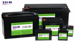 Batteria LiFePO4 IGB 12.8V 6Ah a Ricarica Rapida, 2000 Cicli, Garanzia <span class=keywords><strong>3</strong></span> Anni, 76.8Wh, Avviatore d'Emergenza per Sedie a Rotelle Elettriche - Product Image 5