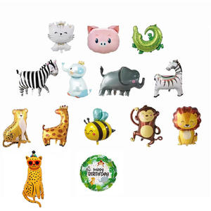 Nuevos Globos de Aluminio con Forma de Abeja y Animales Marinos, Impresión a Color, Decoración para Fiestas de Cumpleaños y Bodas, Insectos y Animales - Product Image 4