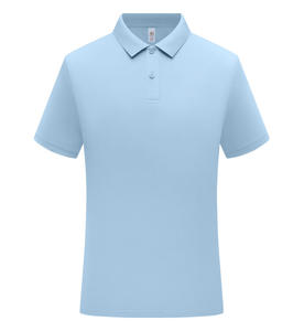 Wholesale Hot Selling Nylon Spandex Plain White Custom Printed Casual Wear Men Custom Polo Shirts With Embroidery logo - Product Image 3