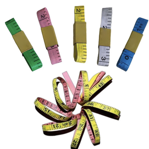 Colorful <b>Plastic</b> Measuring <b>Tape</b> 125Cm With Chinese Inches For Sewing Quilting Craft Use - Product Image 1