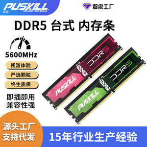 Módulo de Memoria Puskill DDR5 de 8GB/16GB 4800/5600MHz RAM para PC Gaming - Product Image 3