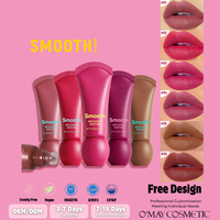 Productos en Oferta, Disponibles en Stock, Aceite Labial Mineral de Marca Privada, Resistente al Agua, Color Frutal, Tratamiento Labial Hidratante, Bálsamo Labial Líquido