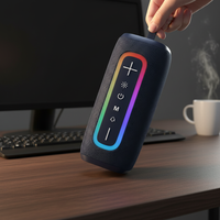 TG428PRO Enceinte sans fil personnalisée en gros, Subwoofer intelligent mini étanche avec LED RGB, Enceintes portables pour gaming