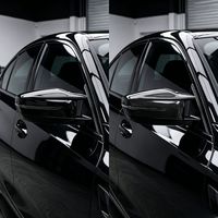 Coque de rétroviseur en fibre de carbone de remplacement TIYPEOR pour BMW G87 M2 G80 G82 G83 M3 M4 M240i M340i M440i LHD
