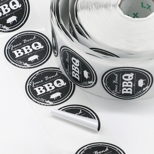 Etiquetas adhesivas en rollo de grado alimenticio: etiquetas impermeables impresas personalizadas para envasado de alimentos y botellas - Product Image 2