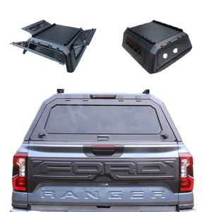 Cangkang kanopi atas kasur truk aluminium untuk pengambilan Tacoma Camper atas cocok untuk GMC Hilux Dodge Ram Amarok Tundra F150 - Product Image 2