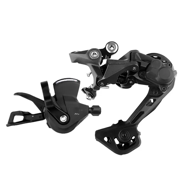 SHIMANO Deore XT grup seti M4100 Deore M6100 M6000 M5100 Groupset Deore M4100 MTB bisiklet arka ön attırıcı Shifter