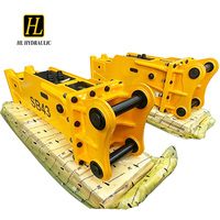 Marteau hydraulique de type supérieur SB43 pour le fendage de roches en carrière, adapté aux excavatrices SY75 SY75C de 6 à 9 tonnes