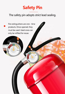 เครื่องดับเพลิงผงแห้งแบบพกพาความจุ1-10กก. สำหรับการช่วยเหลือฉุกเฉินในสถานการณ์ไฟไหม้หลายสถานการณ์ - Product Image 6