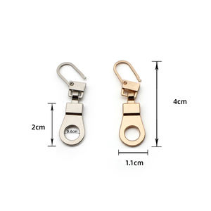 Pull à glissière de réparation de style classique Plusieurs couleurs Poignées à glissière à changement rapide pour vêtement - Product Image 2