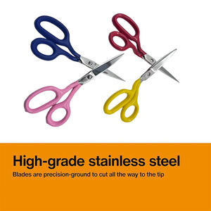 Tijeras de apliques de acero inoxidable de calidad y tijeras de bordado curvas dobladas <span class=keywords><strong>para</strong></span> alfombra - Product Image 2