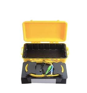 Equipo de Prueba de Fibra Óptica SC APC, Cable de Lanzamiento de Fibra de 100m -1000m, SM Monomodo, Caja de Lanzamiento de Fibra Óptica Amarilla - Product Image 4