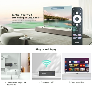 ทีวีสติ๊ก<span class=keywords><strong>4K</strong></span> Ultra HD สตรีมมิ่งมีเดียเพลเยอร์ Realtek RTD1325 Quad-Core 2GB + 8GB HDR10ถอดรหัส <span class=keywords><strong>AV1</strong></span> + WIFI 5 BT5.0ควบคุมด้วยเสียง - Product Image 4