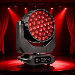 Luz <span class=keywords><strong>de</strong></span> Escenario Móvil LED <span class=keywords><strong>de</strong></span> 600W, 15W 4-en-1, Control <span class=keywords><strong>de</strong></span> Sonido DMX, Efecto <span class=keywords><strong>de</strong></span> <span class=keywords><strong>Carrera</strong></span> para Discoteca, Club Nocturno, Boda - Product Image 1