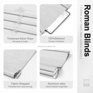 Zhuoyi bán buôn phong cách Châu Âu vải <span class=keywords><strong>Roman</strong></span> Shades màn vải và hướng dẫn sử dụng <span class=keywords><strong>Roman</strong></span> rèm - Product Image 5