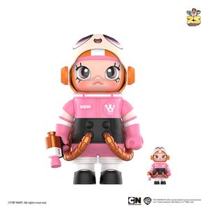 Popmart Mega Space Molly 400%+100% Powerpuff Girls Statuetta Anime Buttercup Bubbles Blossom Bambola di Peluche da Collezione Regalo per Bambini - Product Image 6