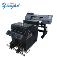 Imprimante DTF Yinghe 60 cm pour films PET de haute qualité, tête XP600/I3200, format A2 24 pouces, avec four et secoueur de poudre