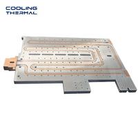 Pelat Pendingin Cair Vakum Khusus dengan Tabung Tembaga dan Alas Aluminium untuk Pendinginan CPU, GPU, Server, Pusat Data OEM