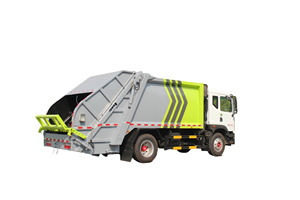<strong>New</strong> Euro 5 Compactor <strong>Garbage</strong> <strong>Truck</strong> Manual Diesel With 2.5 Compression Ratio And 30s Loading Cycle - Product Image 3