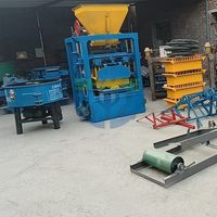 Machine à fabriquer des blocs creux en béton de Turquie et du Guatemala, machine automatique