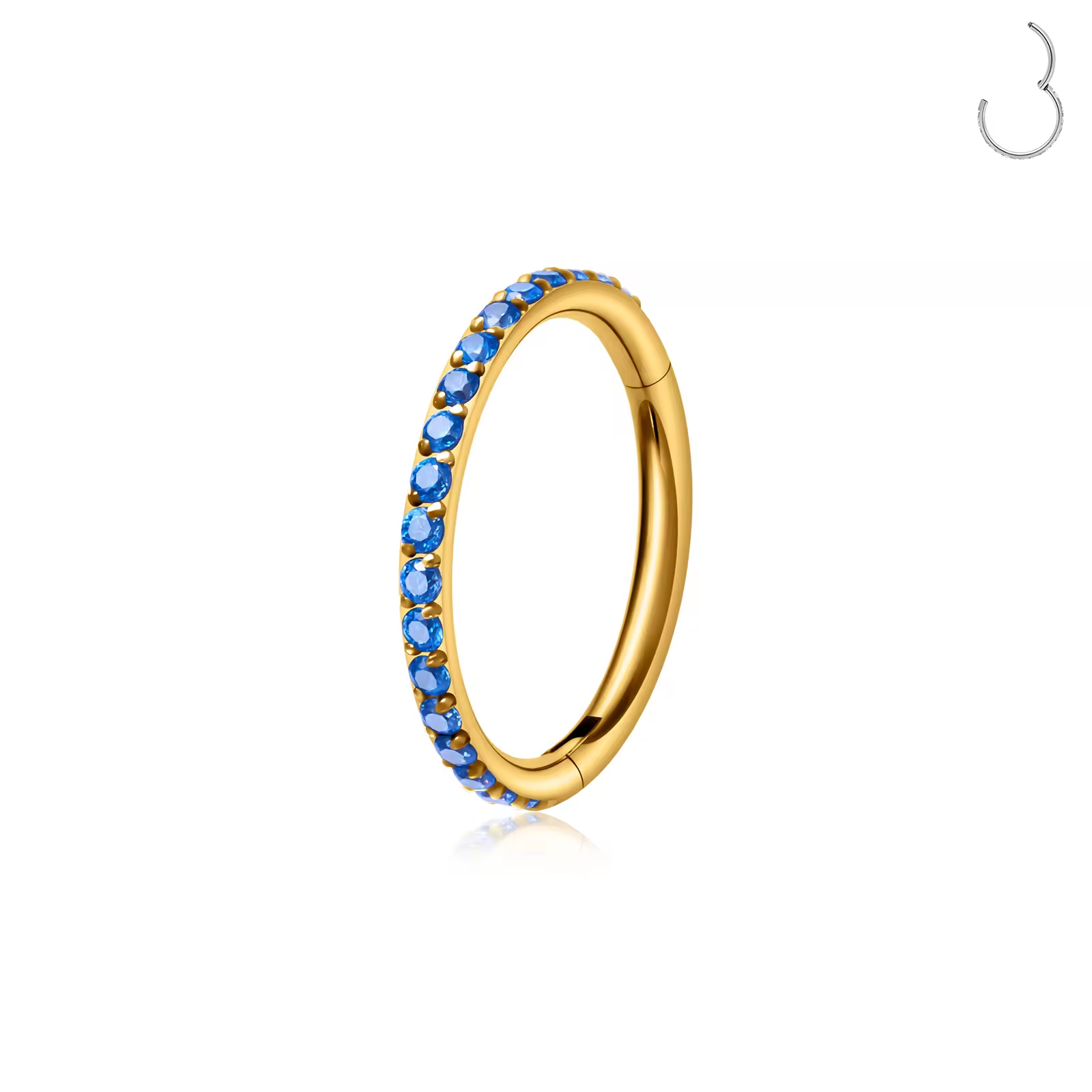 Or Bleu CZ