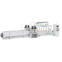 Série de fraiseuses horizontales CNC à quatre axes BT30 avec ponçage automatique pour le travail du bois, fournisseur de Foshan