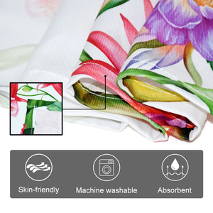 Eastsunshine – Torchons de cuisine en toile de sac à farine imprimés numériquement sur mesure, 100 % coton et lin, pour un nettoyage puissant - Product Image 2