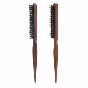 Cepillo de cerdas de jabalí de forma oblonga estilo paleta para herramientas de peinado - Product Image 5