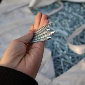 2 pollici 2.5lnch 3lnch 4 pollici chiodi comuni filettati con gambo attorcigliato per uso edile e carpenteria - Product Image 5