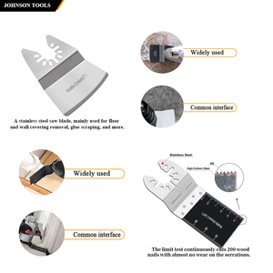 35PCS Different Sizes Multitool Wood Oscillating <strong>Mult</strong> <strong>Tool</strong> Saw Blades for Wood, Metal, Plastic, Nails - Product Image 3