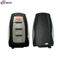 Coque de clé à distance intelligente de voiture à 4 boutons de bonne qualité pour étui à clé de voiture H-aval