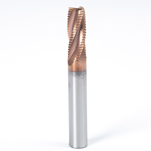 High Quality 4-Flute Wave <strong>Cut</strong> Roughing 4-20mm Diameter 35 Helix Carbide <strong>End</strong> <strong>Mill</strong> HRC55-70 Economical Universal Processing OEM - Product Image 5
