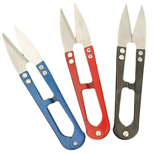 Petits ciseaux de pêche colorés en acier inoxydable, outil de coupe manuel pour accessoires de pêche - Product Image 3