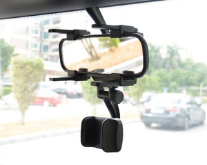 Universal Car Rearview Mirror Mount Supporto Del <span class=keywords><strong>Telefono</strong></span> Dell'automobile <span class=keywords><strong>per</strong></span> Gli Smartphone Dispositivi Multimediali GPS - Product Image 2