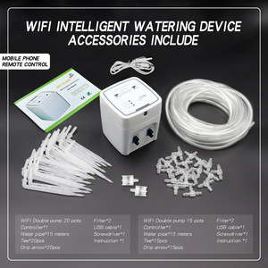 Sistema de riego automático WIFI inteligente con doble bomba para plantas en macetas y jardinería en balcones con control por teléfono móvil - Product Image 4