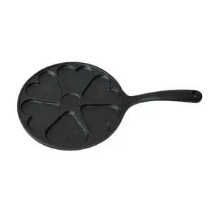 Custom round available scotch pancake madeleine swedish pan pan cn heb shallow baking pan cast iron cake pan