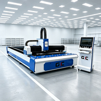Machine de découpe laser à fibre à table unique à faible consommation pour ateliers économiques