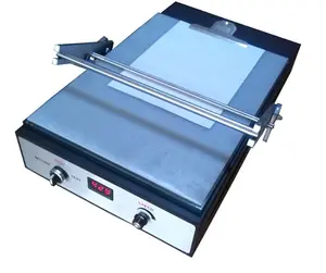 Machine automatique de revêtement de film de peinture de laboratoire avec lit de verre