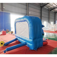 Jeu de tir gonflable en PVC de qualité commerciale, jeu de cibles flottantes pour carnaval, jeu de tir Nerfwall pour enfants et adultes KERRY