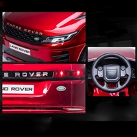 Lisanslı Range Rover Büyük 2 Kişilik 12V Akülü Çocuk Elektrikli Binilebilir Araba Pedal ve Tekerlek Güçlü Oyuncak Toptancılar İçin