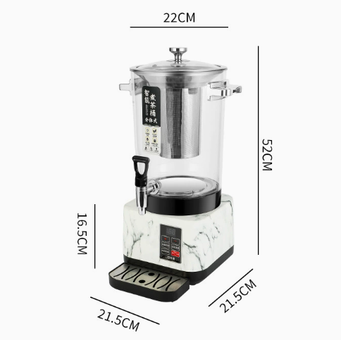 10L - Modèle de seau filtrant en marbre