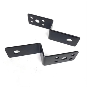 Équerres d'angle en L galvanisées de 30x30, <span class=keywords><strong>40x40</strong></span>, 50x50 pouces pour murs-rideaux et pièces de machines de menuiserie - Product Image 2